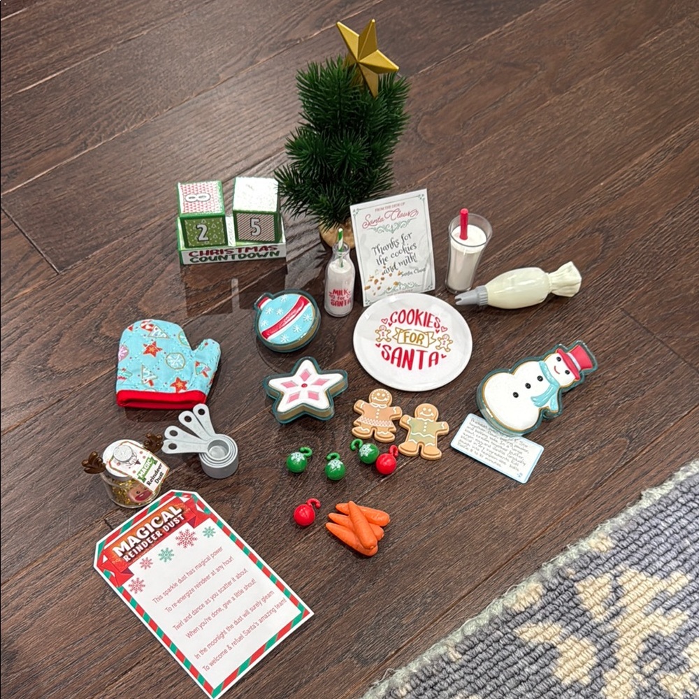 American Girl accessories- Christmas Cookies Set